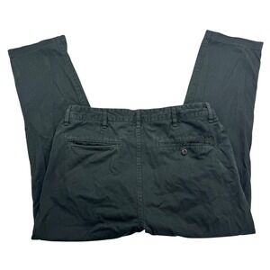 Taylor Stitch Pants Mens 33x27 Black Foundation Slim Organic Cotton Chino